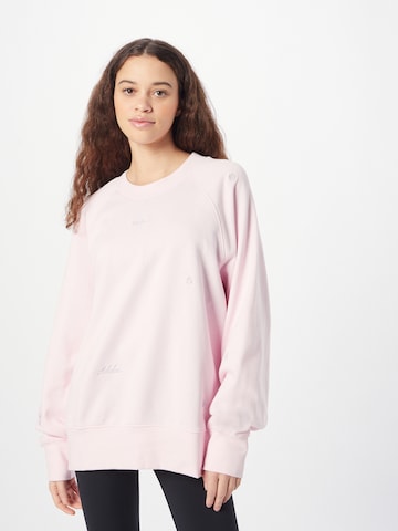 ADIDAS SPORTSWEAR Sport sweatshirt 'With Healing Crystal-Inspired Graphics' i rosa: framsida