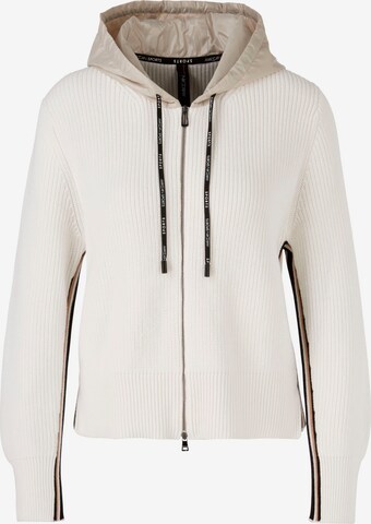 Marc Cain Knit Cardigan in White: front