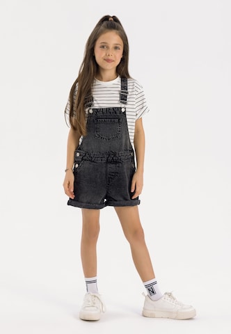 MINOTI Regular Overalls in Black: front