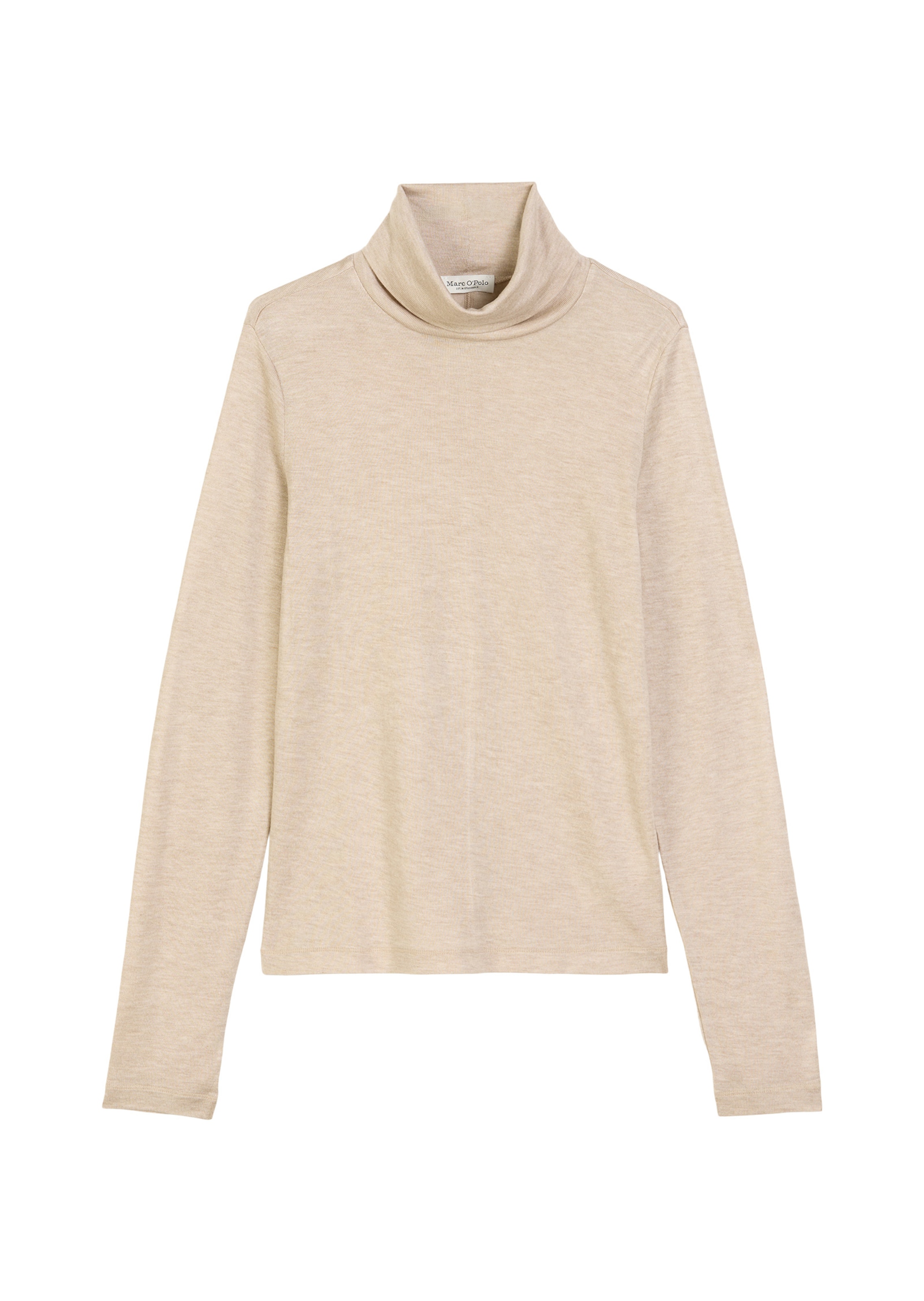 Marc O'Polo Shirt in de kleur Beige gemêleerd, Productweergave