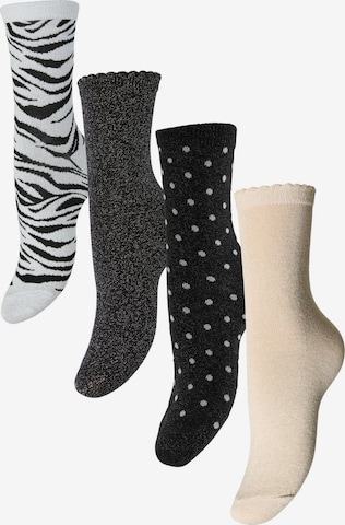 Chaussettes 'PCSEBBY' PIECES en mélange de couleurs : devant