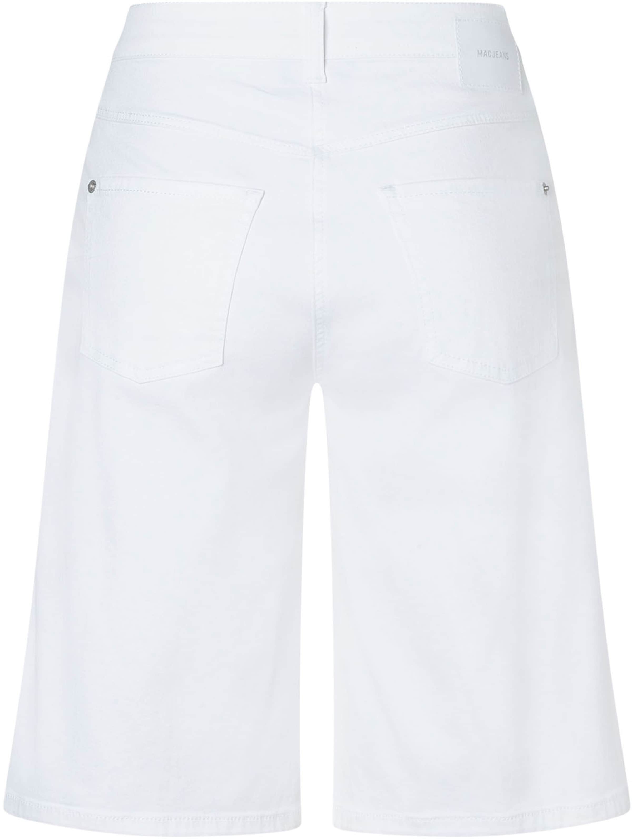 MAC Loosefit Hose in Weiß