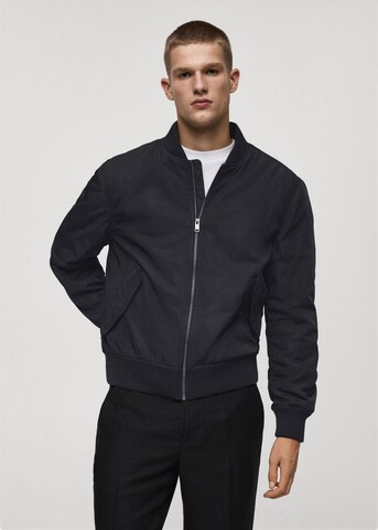 MANGO MAN Between-Season Jacket 'York' in Blue: front