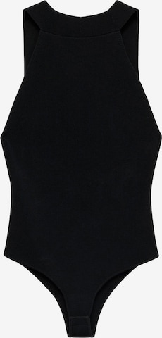 Tricou body 'Keke' de la MANGO pe negru: față