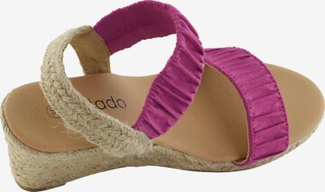 Palado Sandals 'Tristra' in Pink