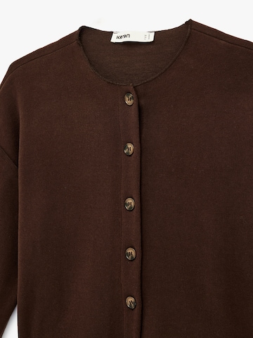 Koton Gebreid vest in Bruin