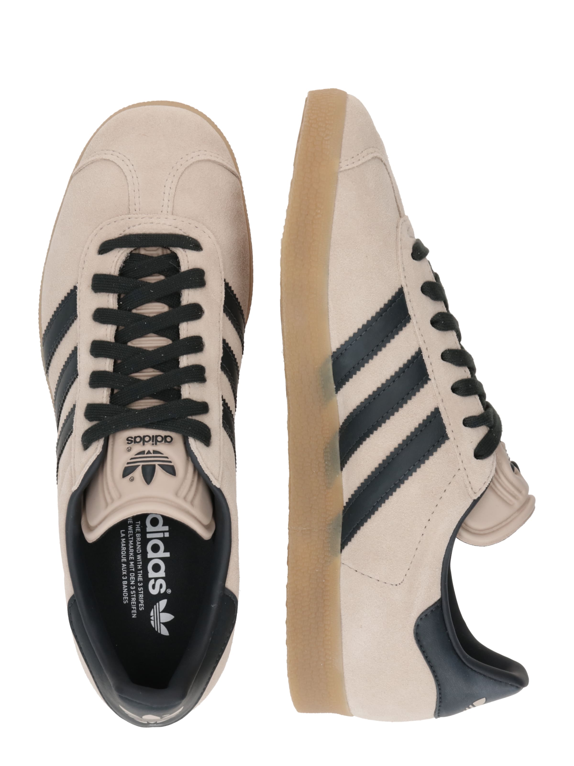 ADIDAS ORIGINALS Trampki niskie 'Gazelle' w kolorze beżowy