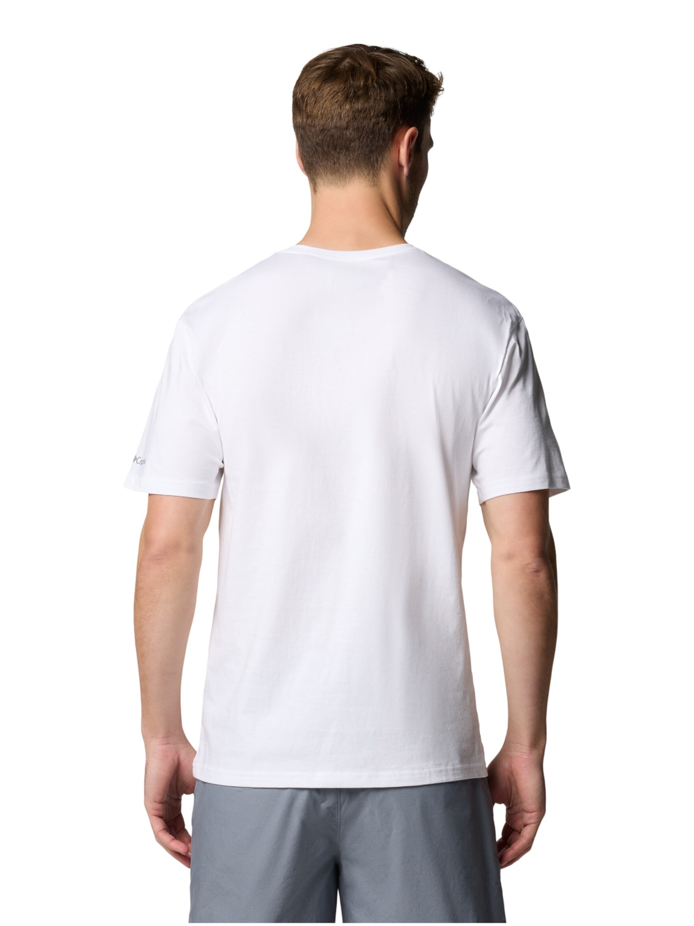COLUMBIA Shirt 'Columbia Path Lake II Graphic' in White