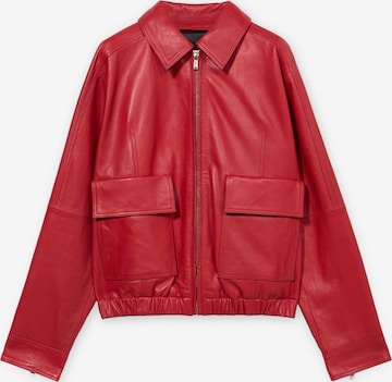 Giacca di mezza stagione di Trussardi in rosso: frontale