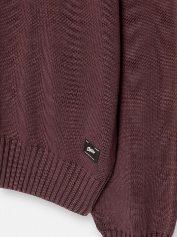 Pull-over Pull&Bear en rouge