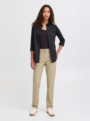 Oxmo Regular Chino trousers ' KVITANA ' in Beige