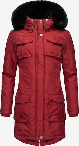 NAVAHOO Performance Jacket 'Tiniis' in Red: front