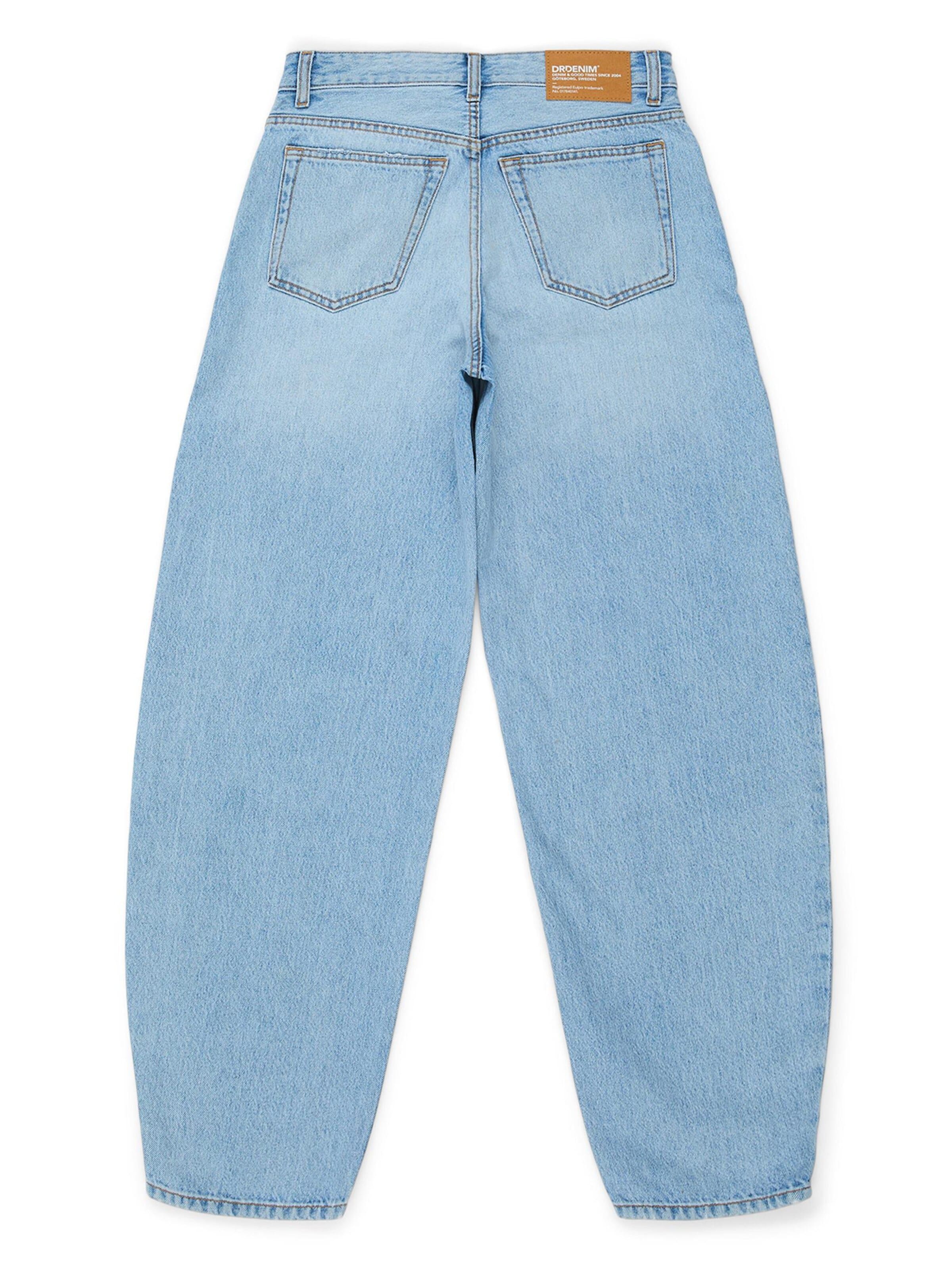 Dr. Denim Loosefit Jeans 'Nanci Mid Barrel Jeans' in Blauw