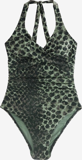 Next Badeanzug in XS in grün / mint / tanne, Produktansicht