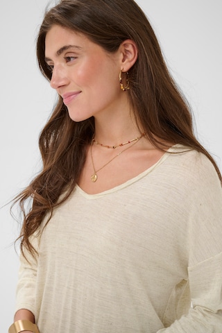 Cream Bluse 'CRFulla' in Beige