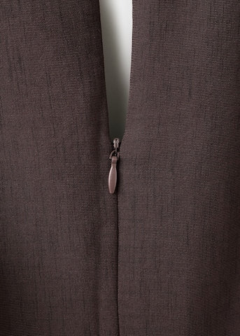 MANGO Jumpsuit 'Pleated' in Brown