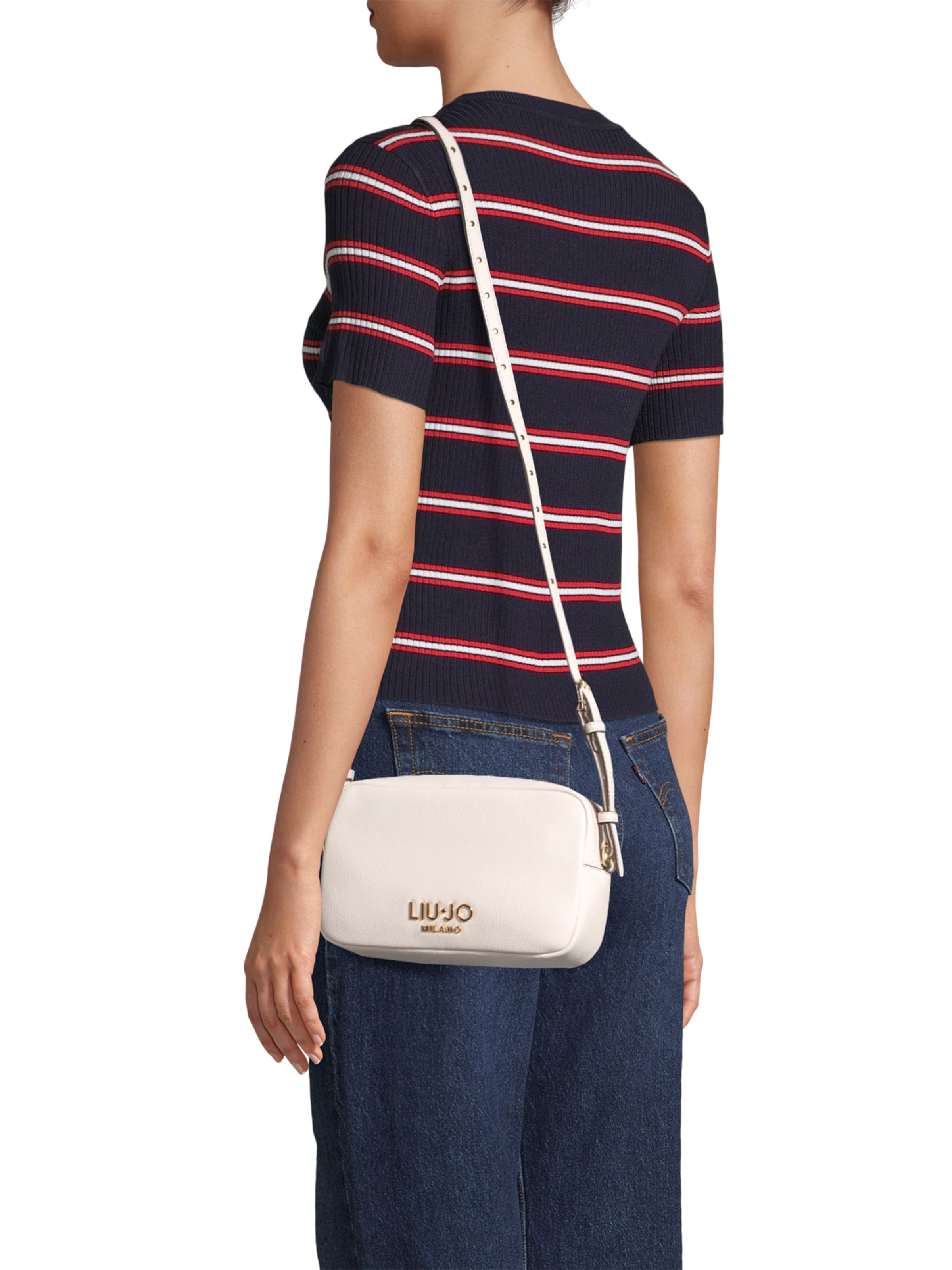 Liu Jo Umhängetasche 'Evrim' in Weiß: Vorderseite