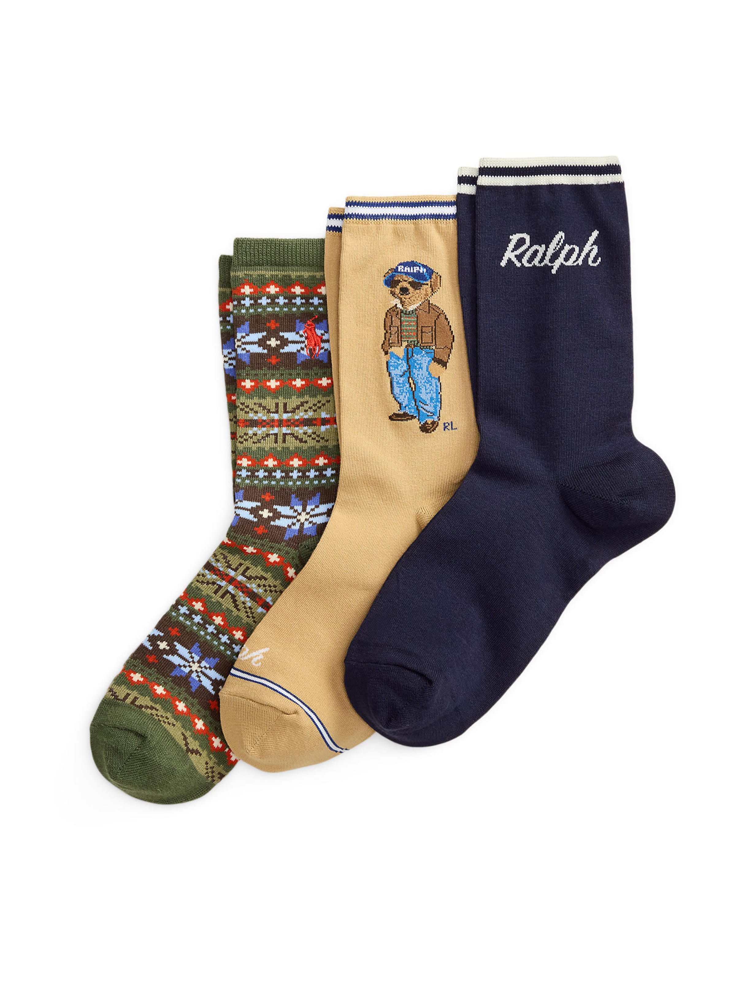 Polo Ralph Lauren Skarpety w kolorze niebieski: przód