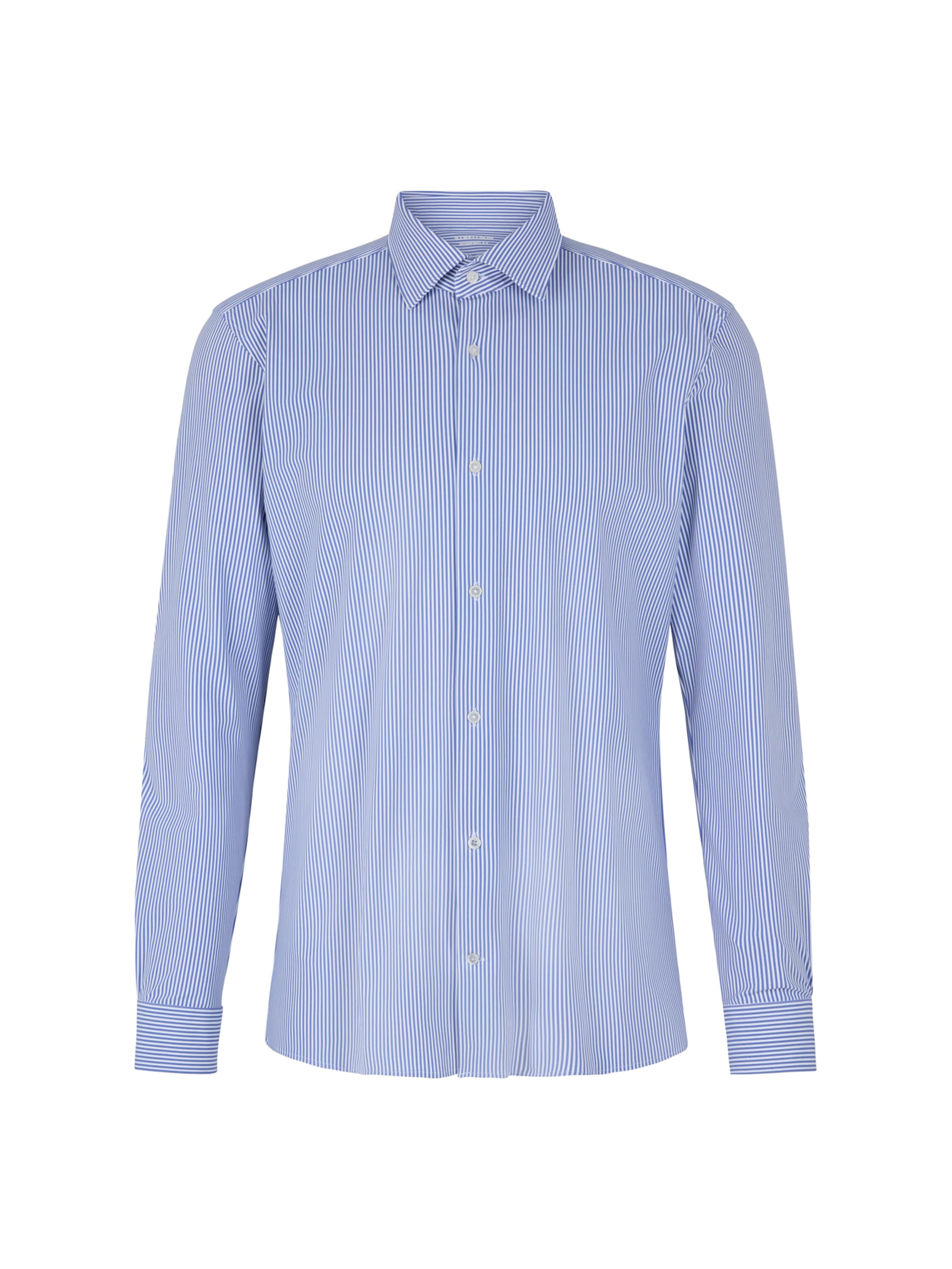 STRELLSON Slim fit Overhemd in Blauw: voorkant