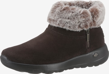 SKECHERS Snow Boots 'On The Go Joy' in Brown: front