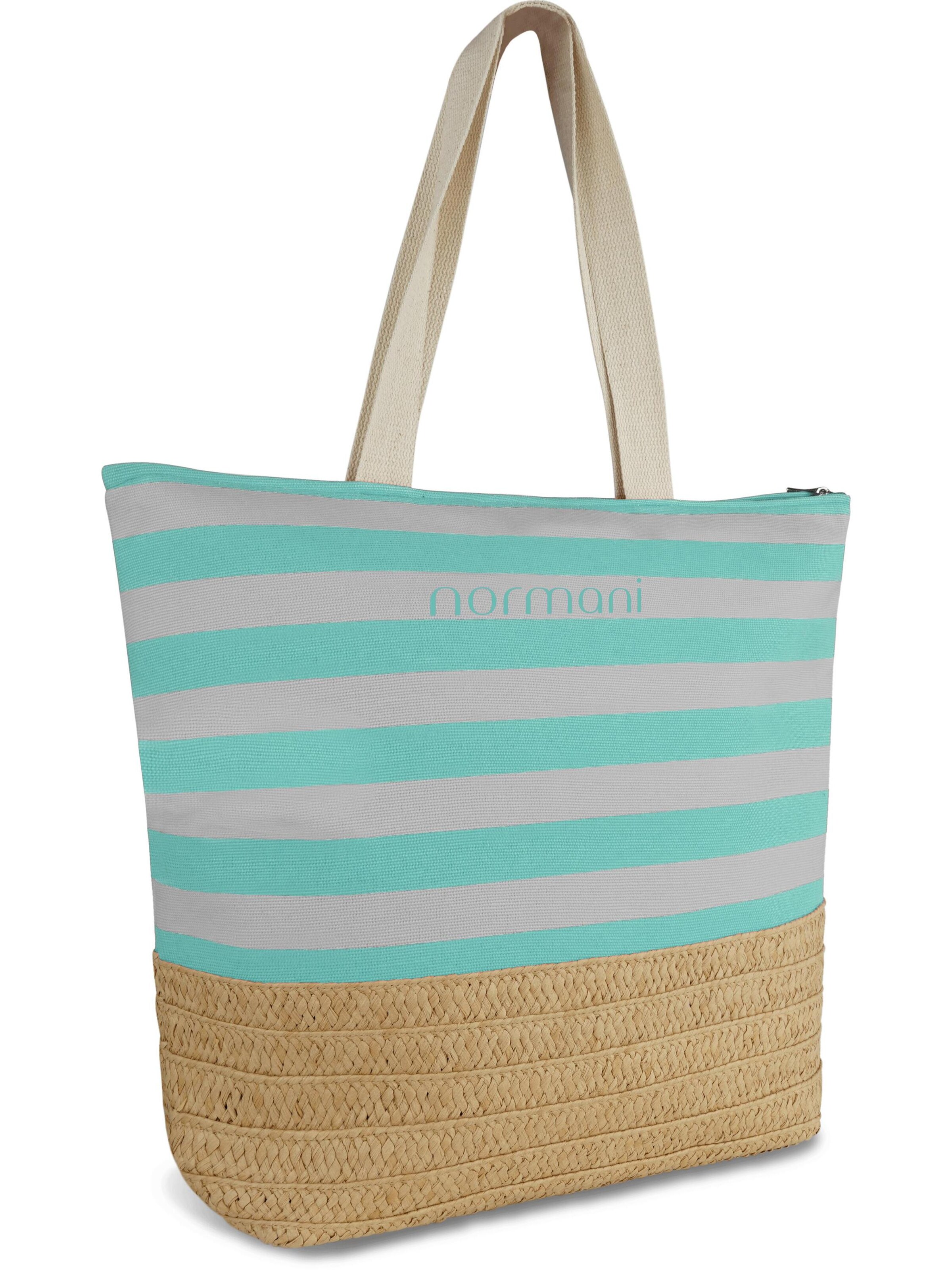 normani Beach Bag 'Mackay' in Green