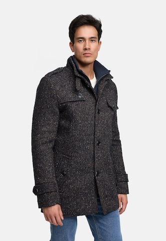 INDICODE JEANS Between-seasons coat 'Brandon' in Grey