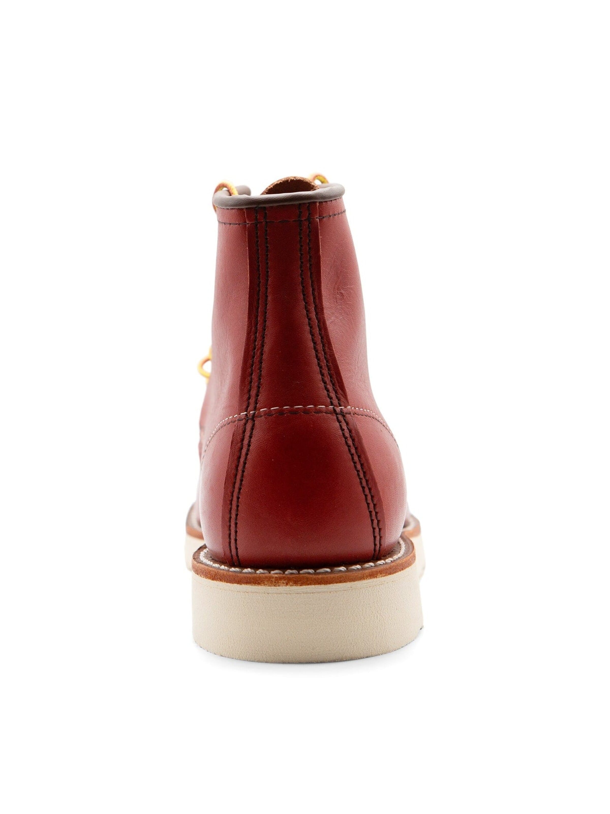 RED WING SHOES Kozaki sznurowane '8875 Moc Toe Oro Russet' w kolorze czerwony