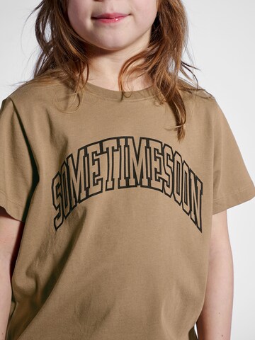 SOMETIME SOON Shirt 'Ocean' in Brown