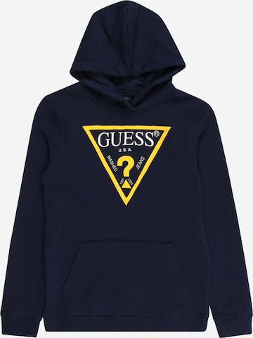 Sweat GUESS en bleu : devant