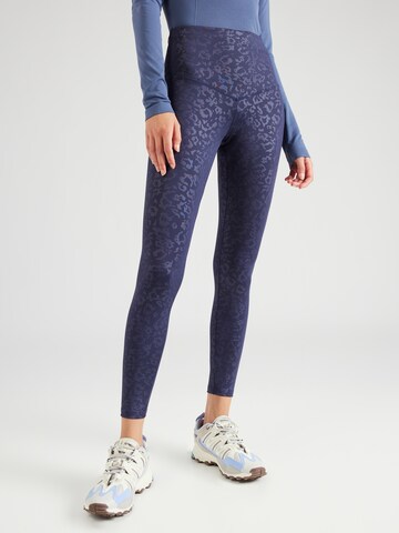 Marika Skinny Sportbroek 'SOHO' in Blauw: voorkant