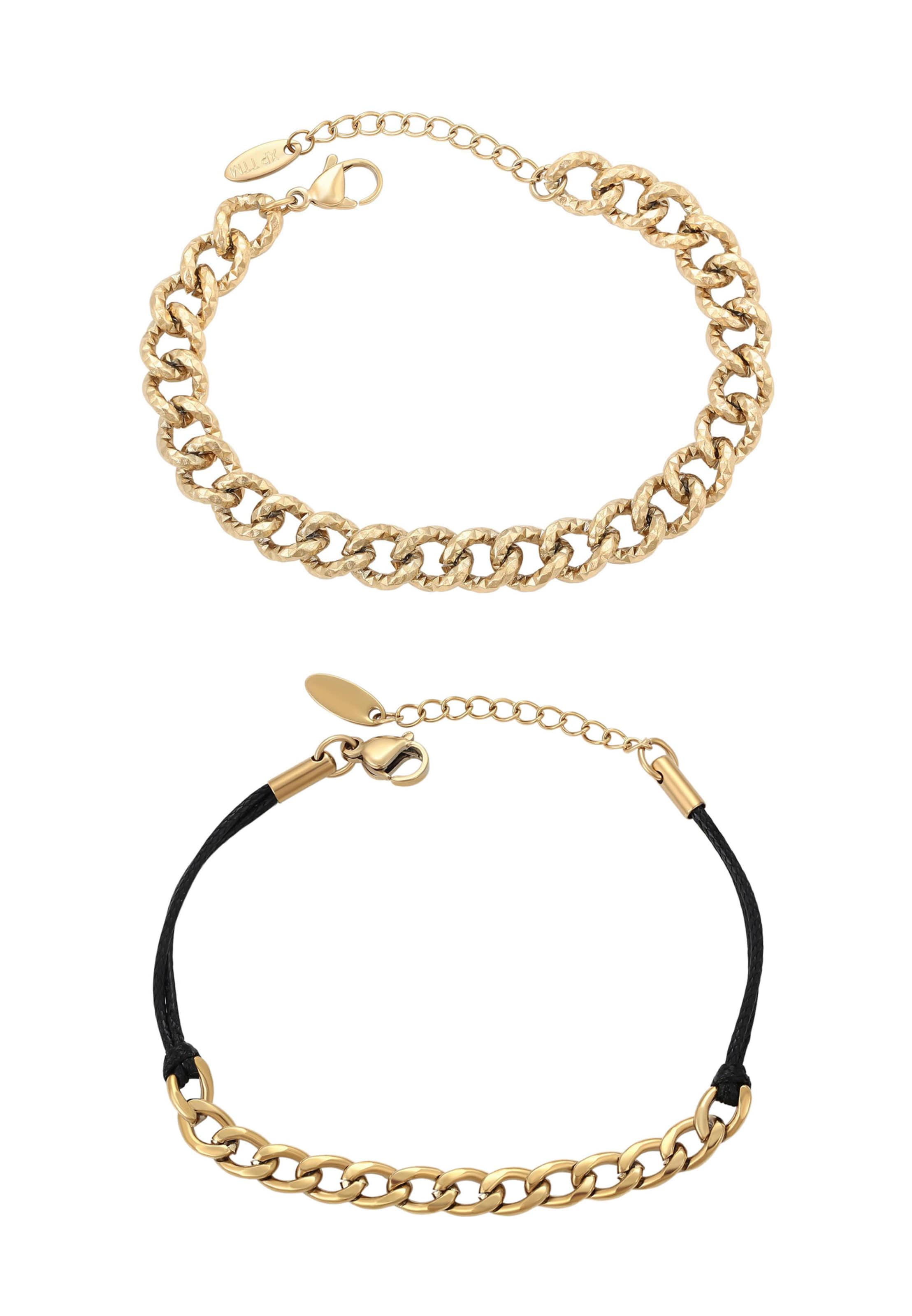 faina - Pulsera en oro: frente
