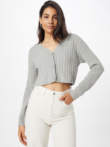 Cardigan HOLLISTER en gris : devant