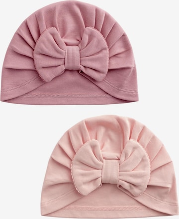 rožinė Next Megzta kepurė: priekis