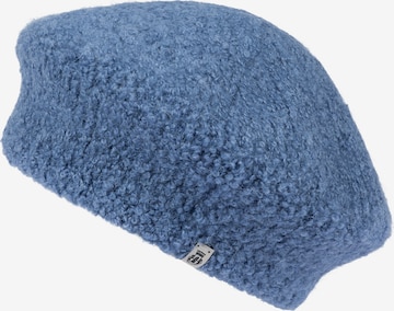Roeckl Muts 'CLASSIC BOUCLÉ' in Blauw: voorkant