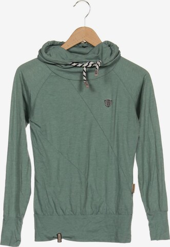 naketano Sweatshirt & Zip-Up Hoodie in S in Green: front