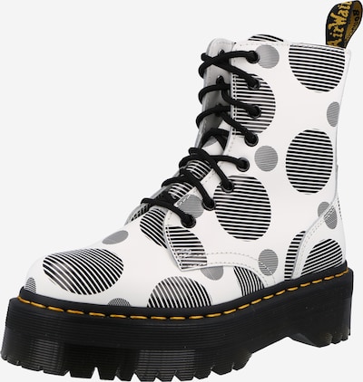 Dr. Martens Lace-up boots 'Jadon' in Black / White, Item view