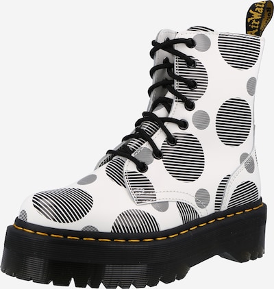 Dr. Martens Veterboots 'Jadon' in de kleur Zwart / Wit, Productweergave