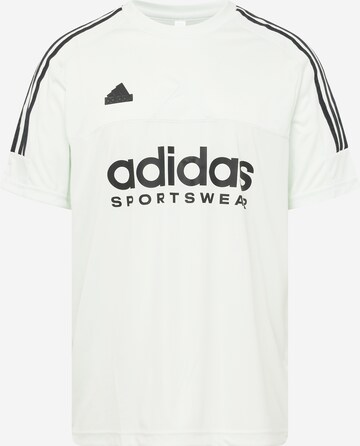 zaļš ADIDAS PERFORMANCE Sporta krekls 'Tiro': no priekšpuses