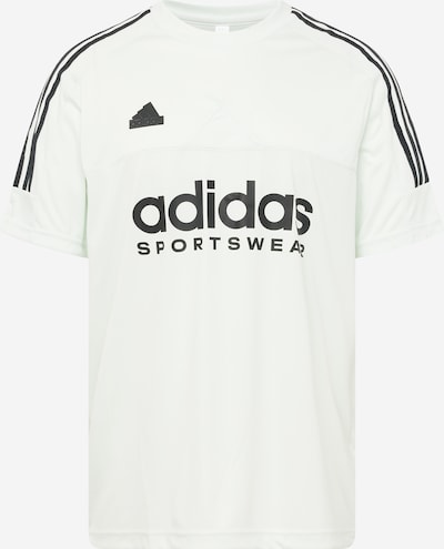 ADIDAS PERFORMANCE Functioneel shirt 'Tiro' in de kleur Pastelgroen / Zwart, Productweergave