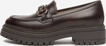 Nero Giardini Slipper 'Edge Handles Tr Folgaria 9120/009' in Braun: Vorderseite