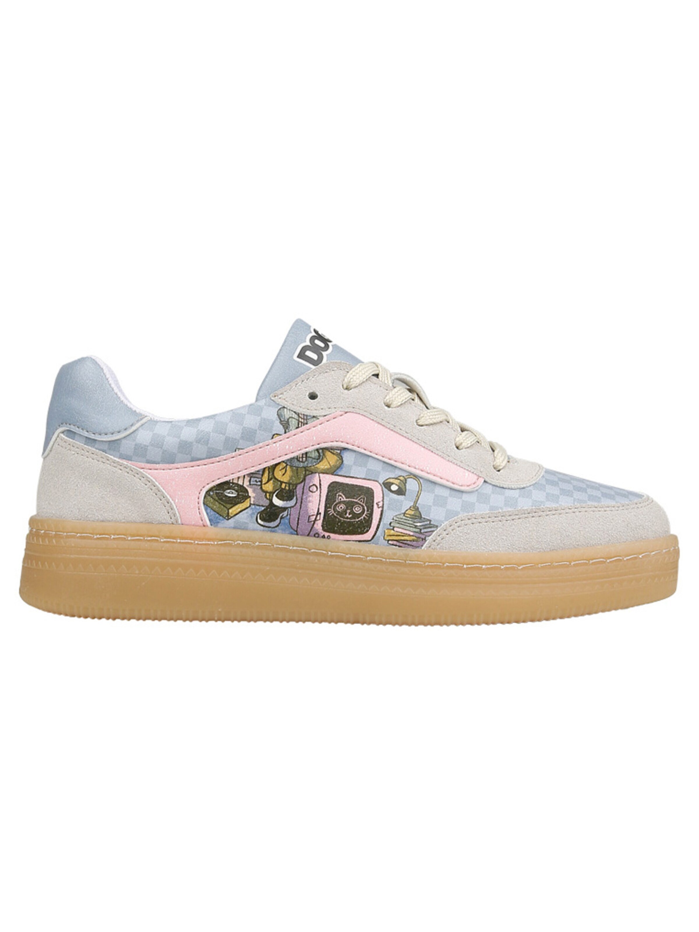 DOGO Sneakers 'DOGO Monet Sneaker - Break the Silence' in Blue