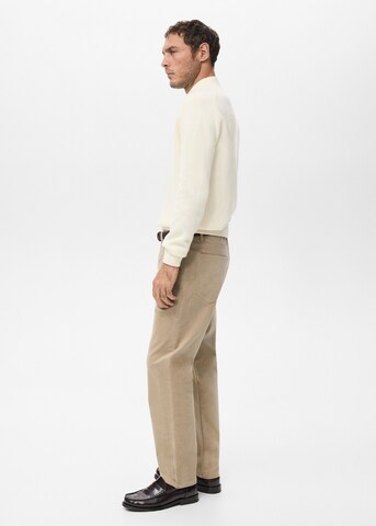 MANGO MAN Pullover 'lorym' in Weiß