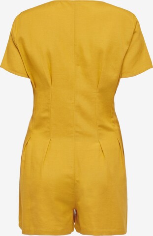 ONLY Jumpsuit 'ARIS-VIVA LIFE' in Yellow