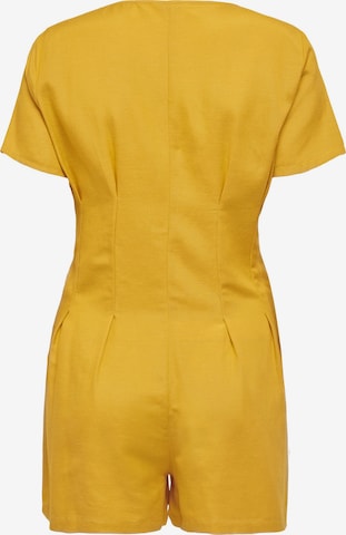 ONLY Jumpsuit 'ARIS-VIVA LIFE' in Yellow