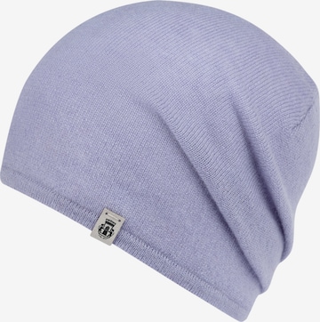 Bonnet Roeckl en violet : devant