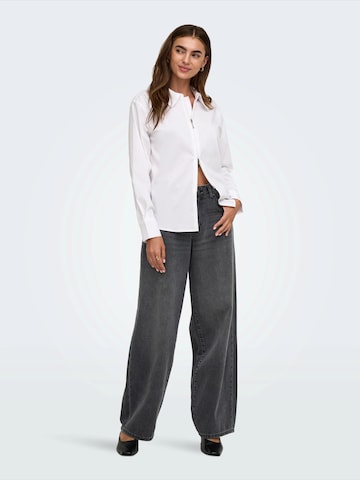 ONLY Wide leg Τζιν 'ONLGIORGIA' σε μαύρο