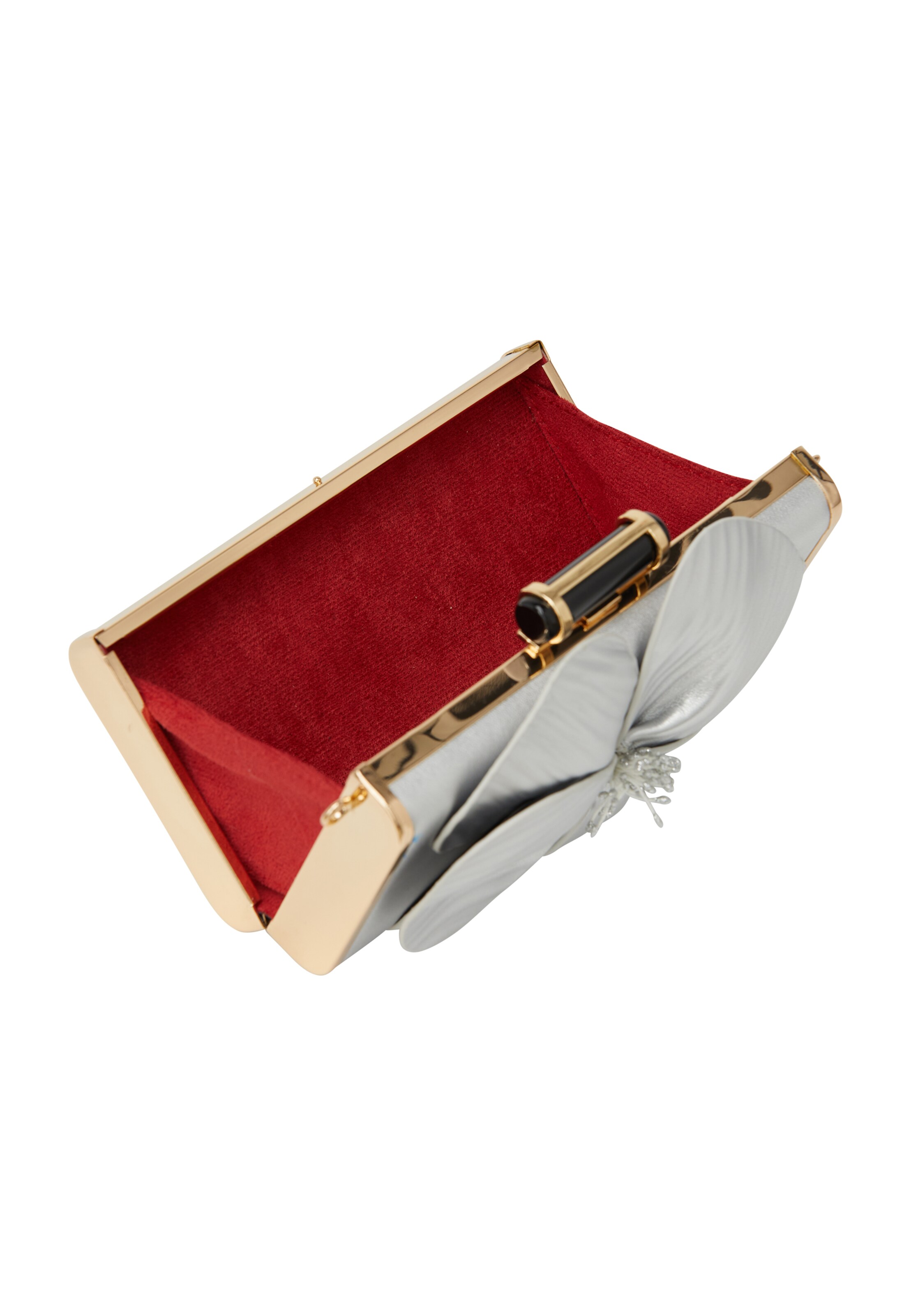 faina Clutchväska i silver