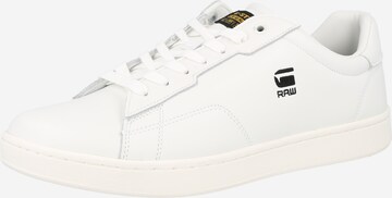 G-Star RAW Trampki niskie 'Cadet Lea' w kolorze biały: przód