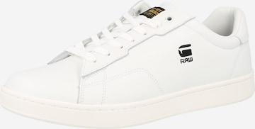 Baskets basses 'Cadet Lea' G-Star RAW en blanc : devant