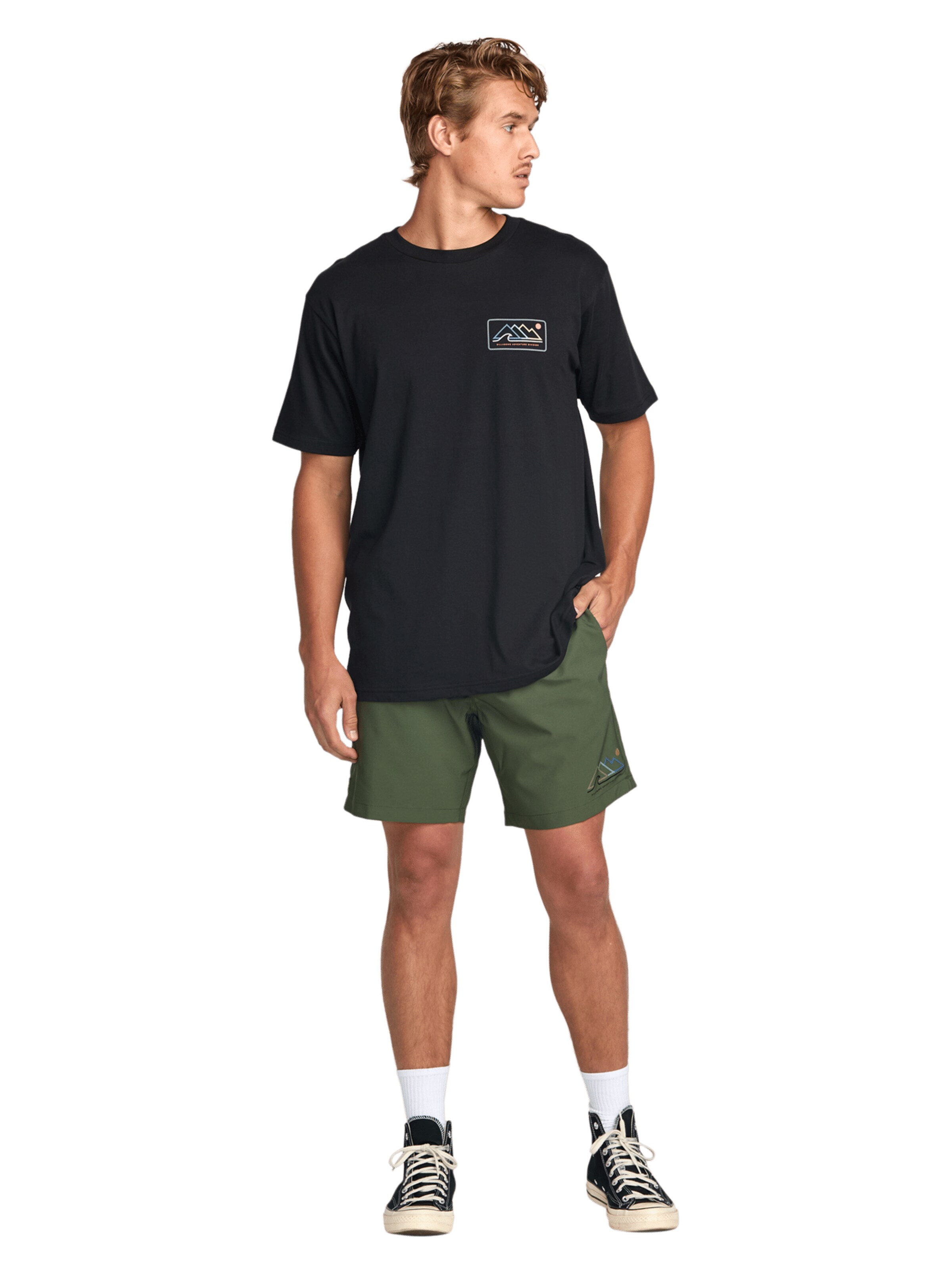 Regular Pantalon 'Surftrek 17' BILLABONG en vert